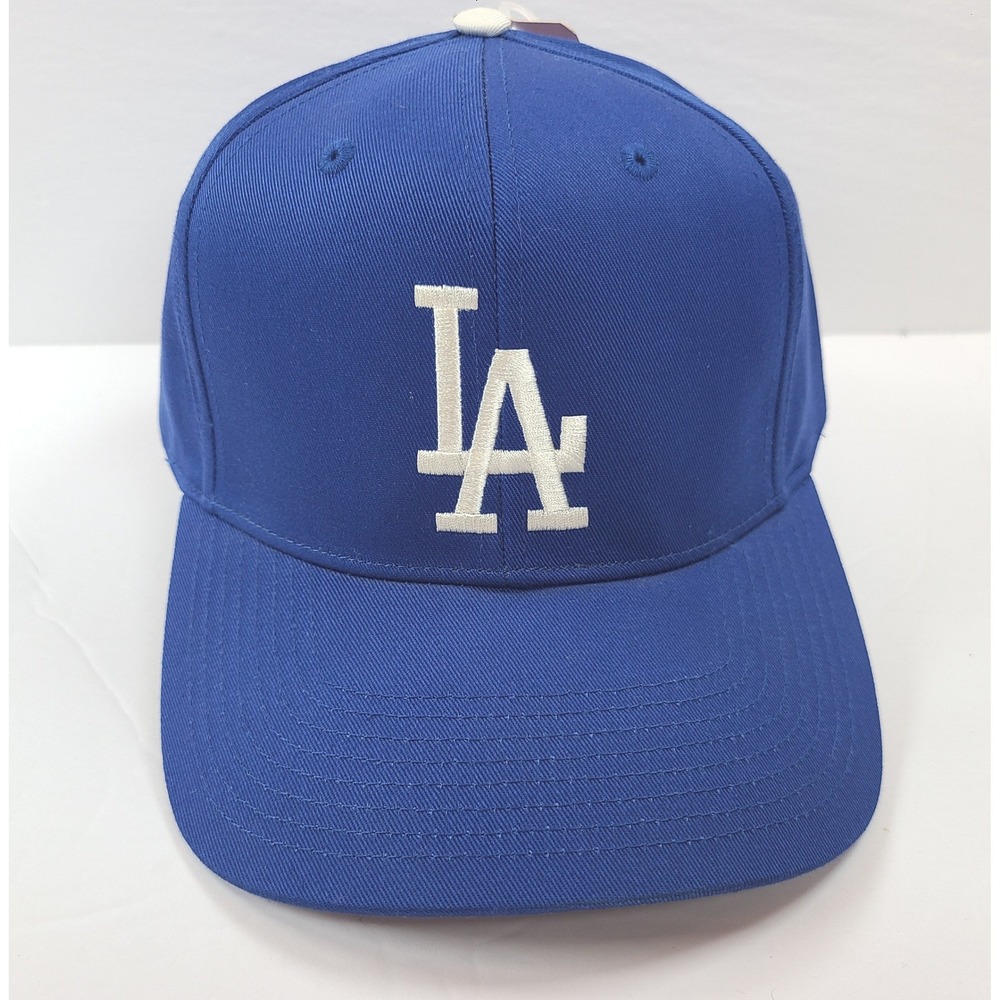 Y2K Outdoor Cap Los Angeles Dodgers Hat Mens Blue Baseball Team MLB Embroidered